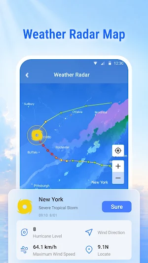 Live Weather: Forecast & Radar Screenshot 3