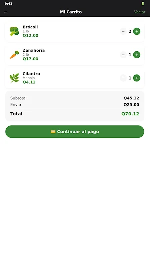 Mercado Screenshot 3