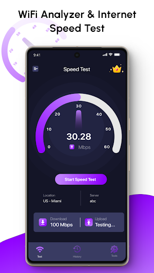 Wifi Analyzer-Fast & Secure Screenshot 0