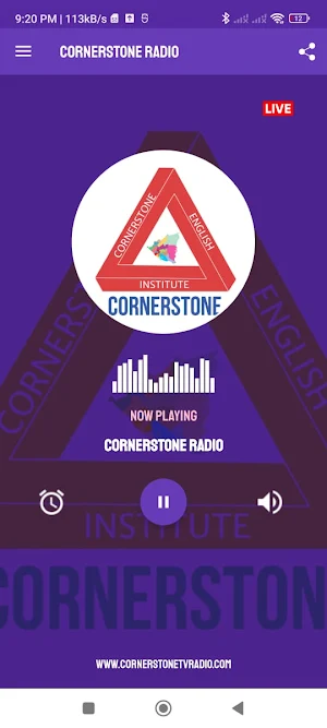Cornerstone Radio Screenshot 0