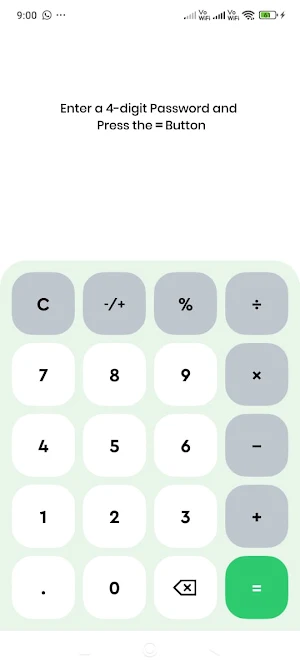HideX Vault–Calculator Locker Screenshot 1