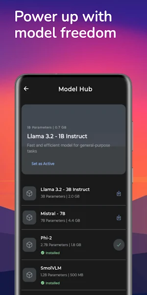 Local AI - Offline AI chatbot Screenshot 2