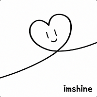 heart smile white theme