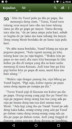 Alkitab Melayu Maluku Utara Screenshot 1
