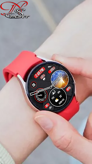 [N-SPORT608]BWHybird WatchFace Screenshot 1