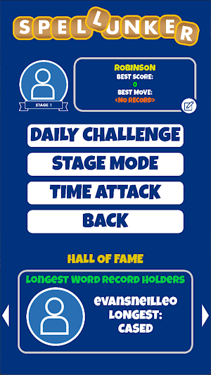 Spellunker Scrabtris Challenge Screenshot 0