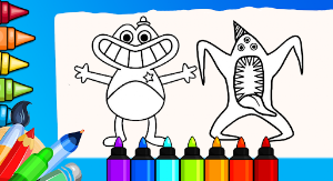 Monster of Banban 4 Coloring Screenshot 0