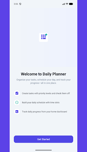 Daily Planner Screenshot 1