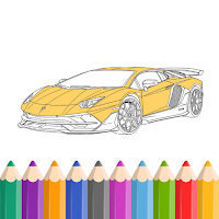 Car Coloring Game - Color Race