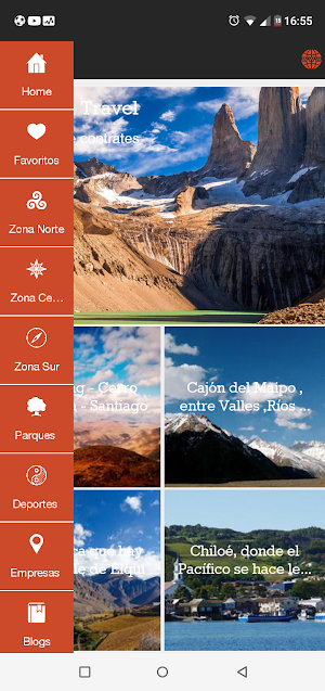 Chile &Travel Descubre Explora Screenshot 1
