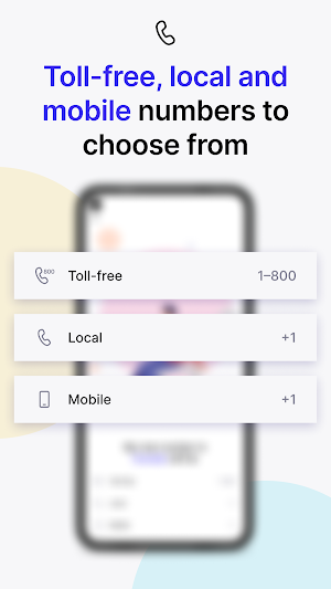Second Phone number Screenshot 2