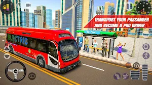 New City Coach Bus Simulator Game - Bus Games 2021 Screenshot 2