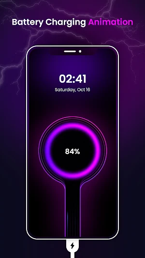 Battery Charging Animation Screenshot 2