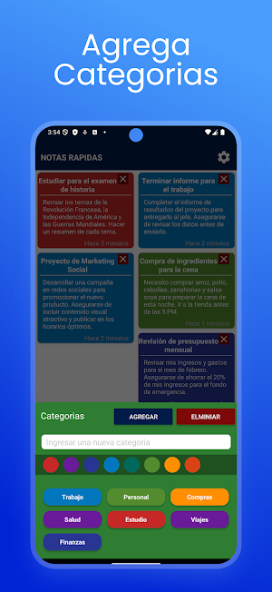 Notas: Lista de tareas y notas Screenshot 2