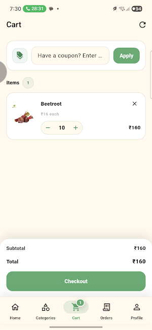 Grocikart Screenshot 2