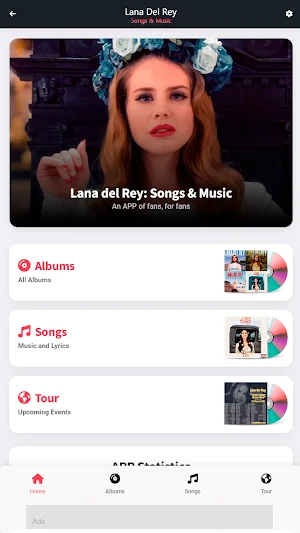Lana Del Rey: Songs & Music Screenshot 0