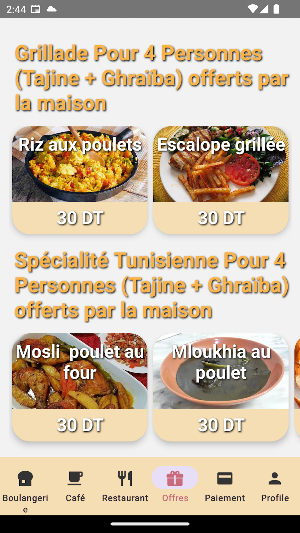 Elegant: Livraison Repas Screenshot 2