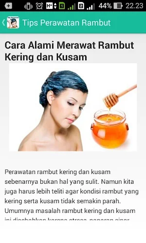 Tips Perawatan Rambut Screenshot 3