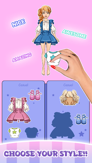 Fashion Paper Doll: Dress Up Screenshot 2