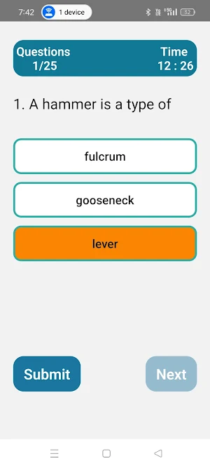 Carpenter Quiz Screenshot 1
