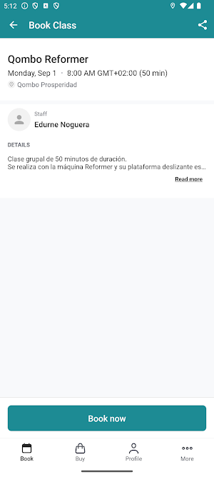 Qombo Pilates Screenshot 2