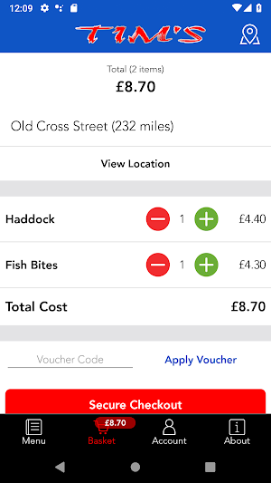 Tim's Fish & Chips Shop Screenshot 3