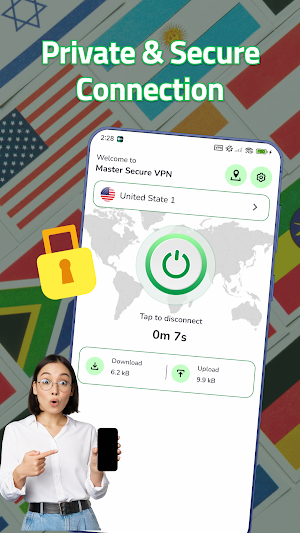 Blaze VPN: Master Secure VPN Screenshot 2