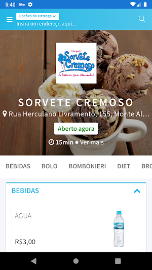 Sorveteria Cremoso Monte Alto Screenshot 0