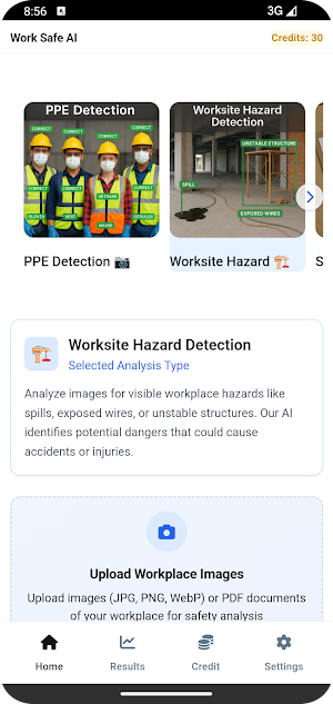WorkSafe AI: Job Safety Scan Screenshot 1