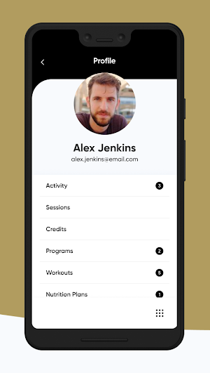 Coach Clinton Online Fitness Screenshot 2
