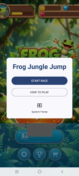 Frog Jungle Jump Race Screenshot 1