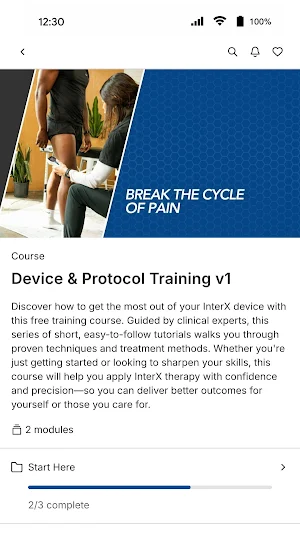 InterX Therapy Screenshot 3