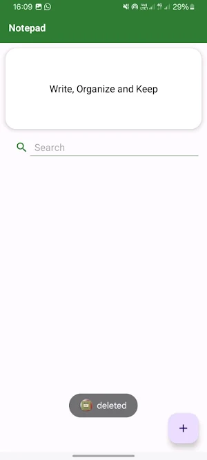 Notepad Screenshot 1