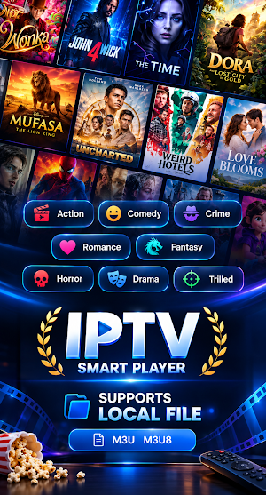Smart IPTV Player: M3U & Cast Screenshot 0
