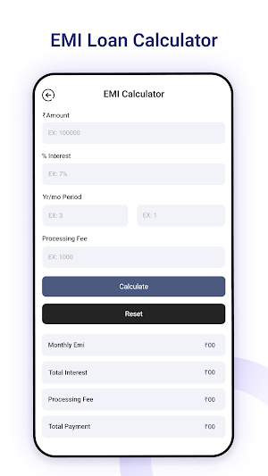 CashLoan: EMI Loan Calculator Screenshot 2