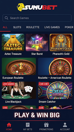 Sunubet Screenshot 0