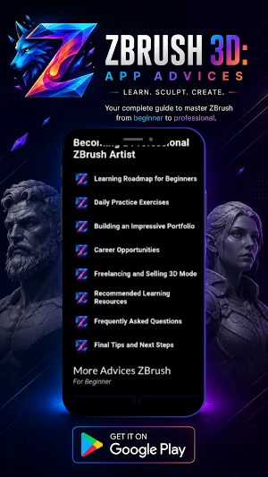 ZBrush 3D: App Advices Screenshot 2