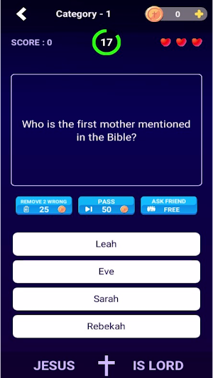 GOSPEL - Bible Quiz Screenshot 3