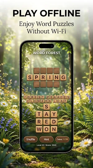 WordWise: Word Connect Puzzle Screenshot 2