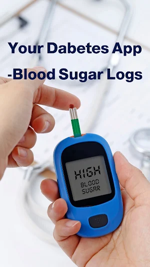 Diabetes App - Blood Sugar Log Screenshot 0