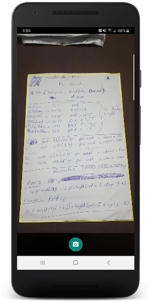 Mobile Document Scanner Tool Screenshot 1
