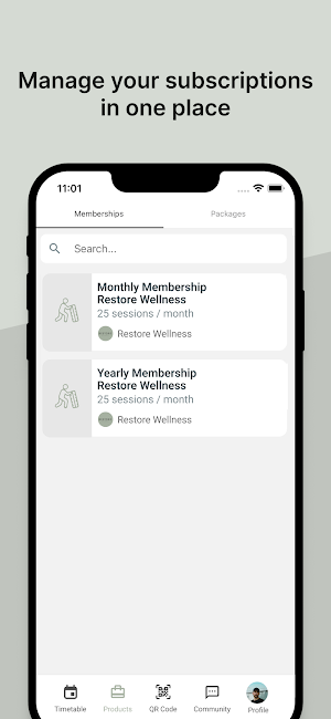 Restore Wellness Screenshot 3
