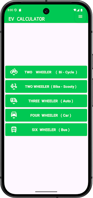 EV Calculator Screenshot 0