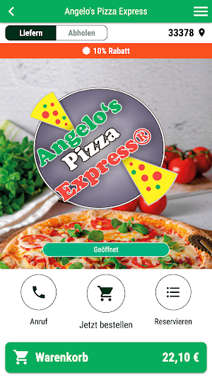 Angelo's Pizza Express Screenshot 0