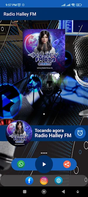 Rádio Halley FM Screenshot 2