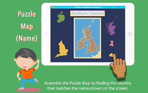 United Kingdom - Montessori Geography Screenshot 3