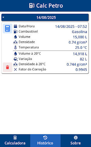 Calc Petro Screenshot 3