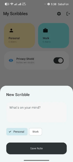 Scribble Vault Safe Screenshot 3