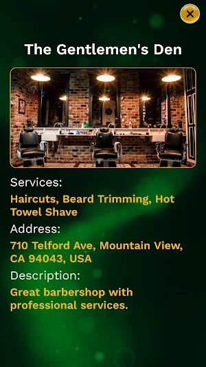 Green Barber Fade Screenshot 3
