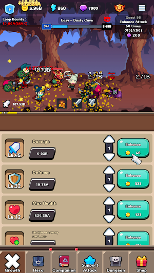 Knights of Loop : Idle Screenshot 1